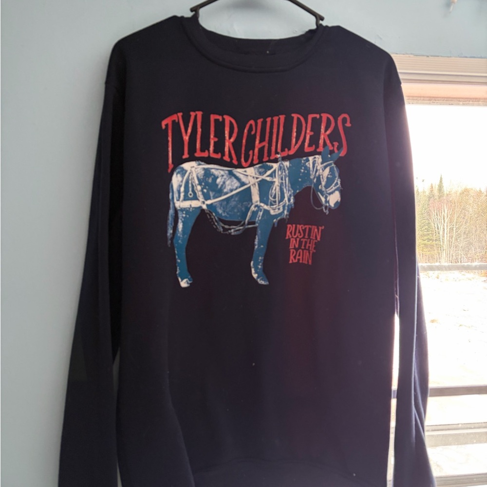 Tyler Childers Black Graphic Sweatshirt